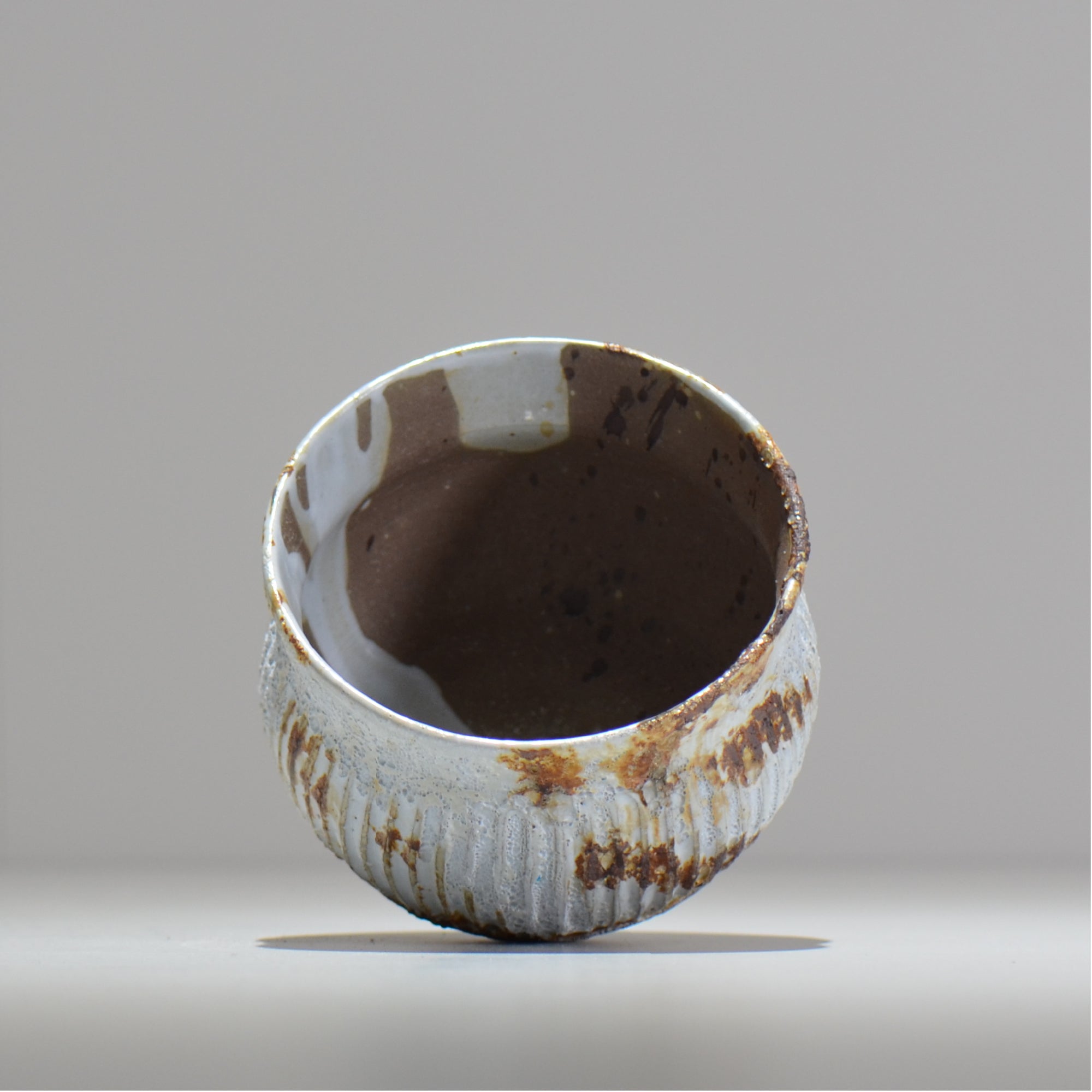 照鉢-terrace cotta- / Genesis obelisk
 / tc3_gb01_s / 約11cm × 植木鉢