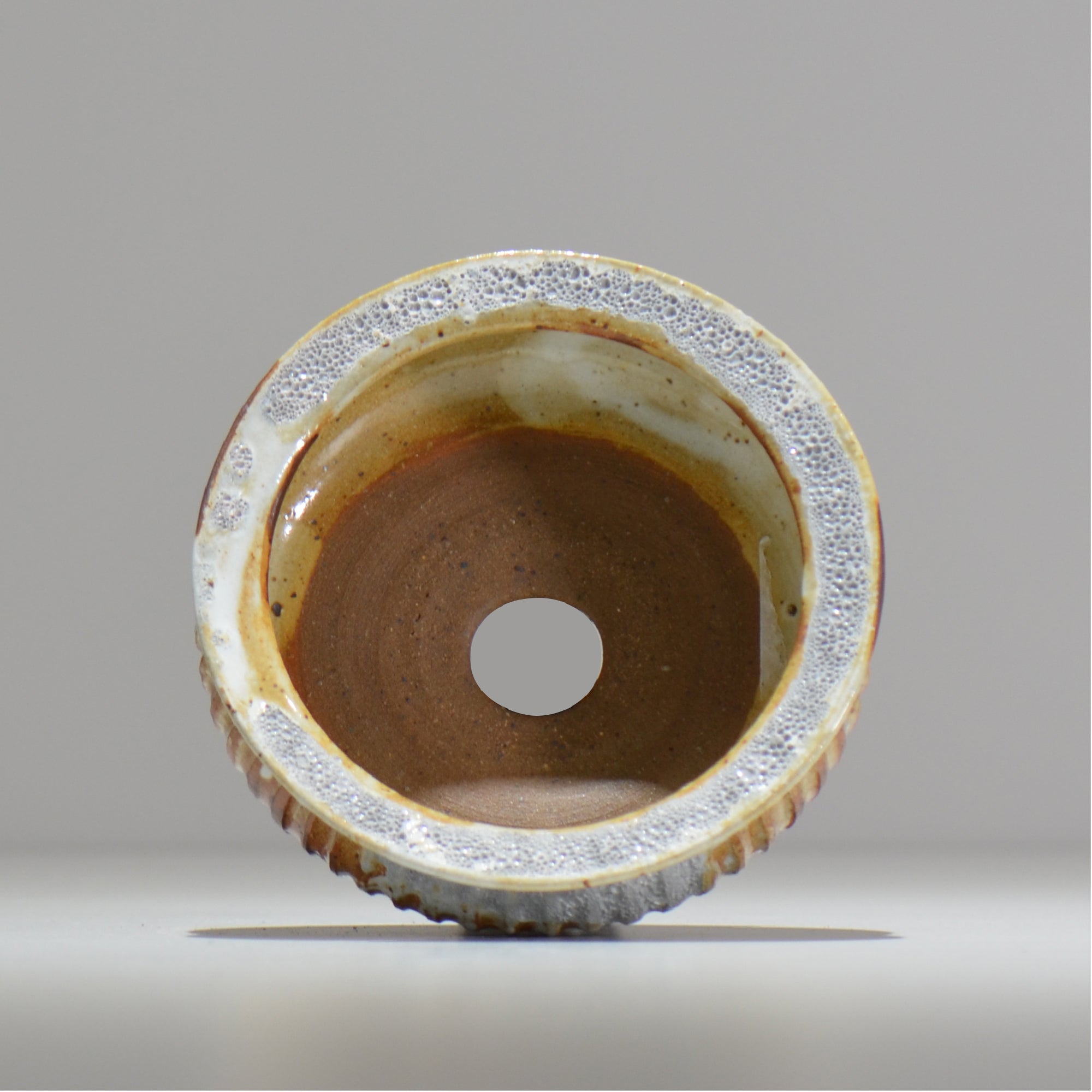 照鉢-terrace cotta- / Genesis obelisk
 / tc3_gb02_m / 約13.2cm × 植木鉢