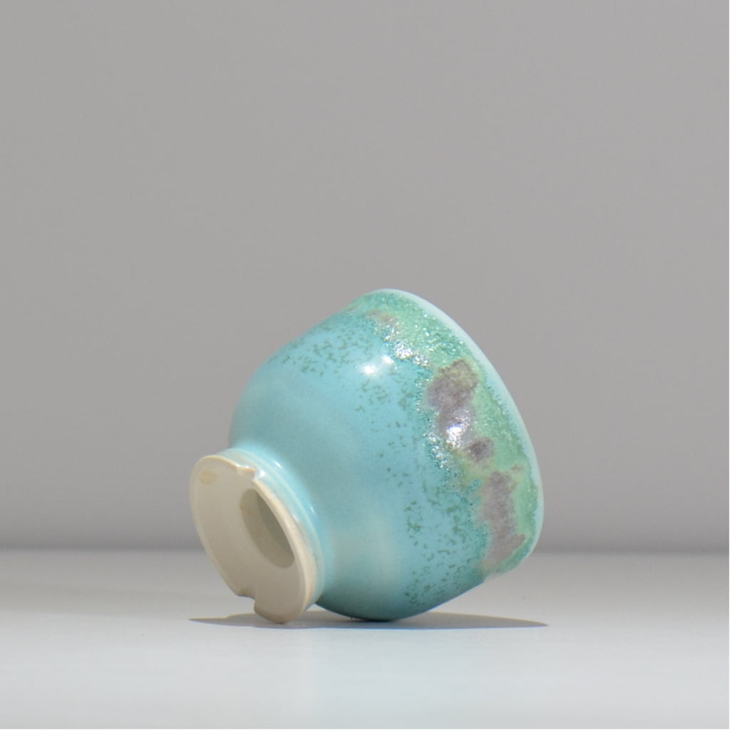 照鉢-terrace cotta- / AJISAI / tc4_aji01_xs / 約7.5cm × 植木鉢