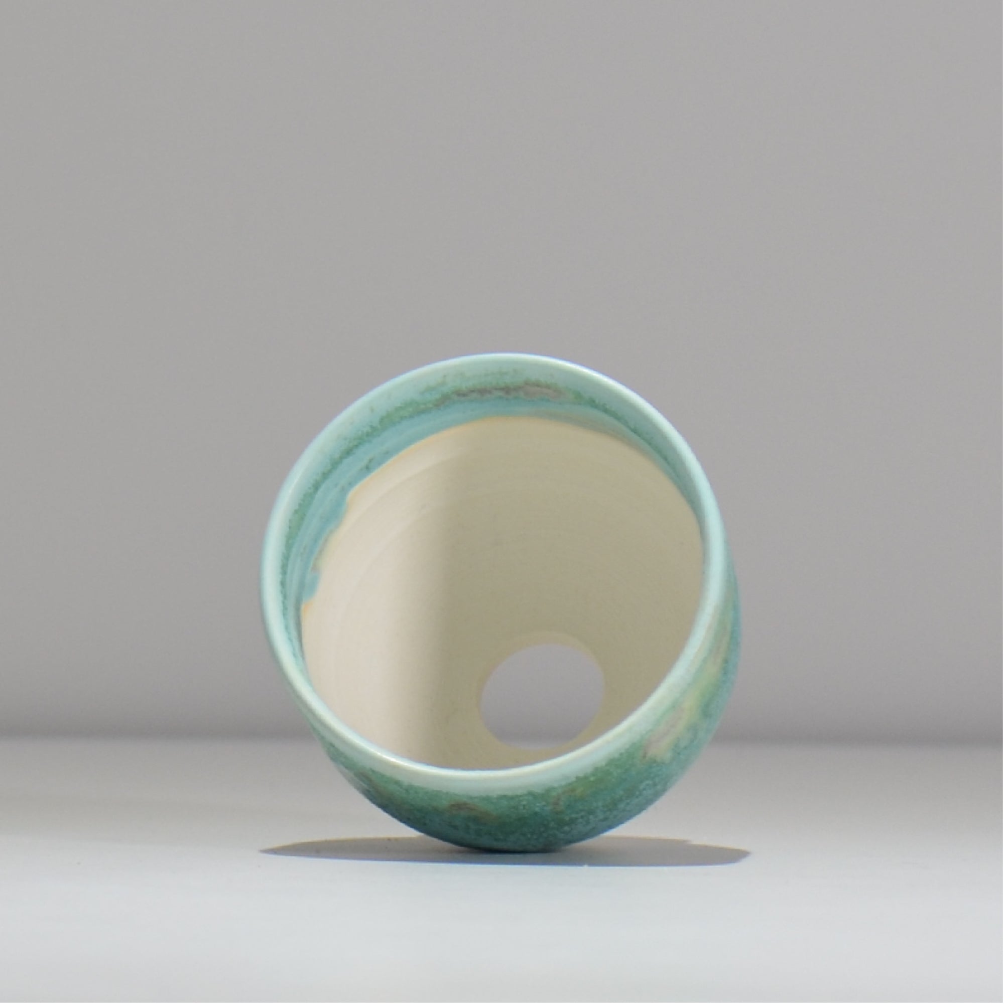 照鉢-terrace cotta- / AJISAI / tc4_aji01_xs / 約7.5cm × 植木鉢