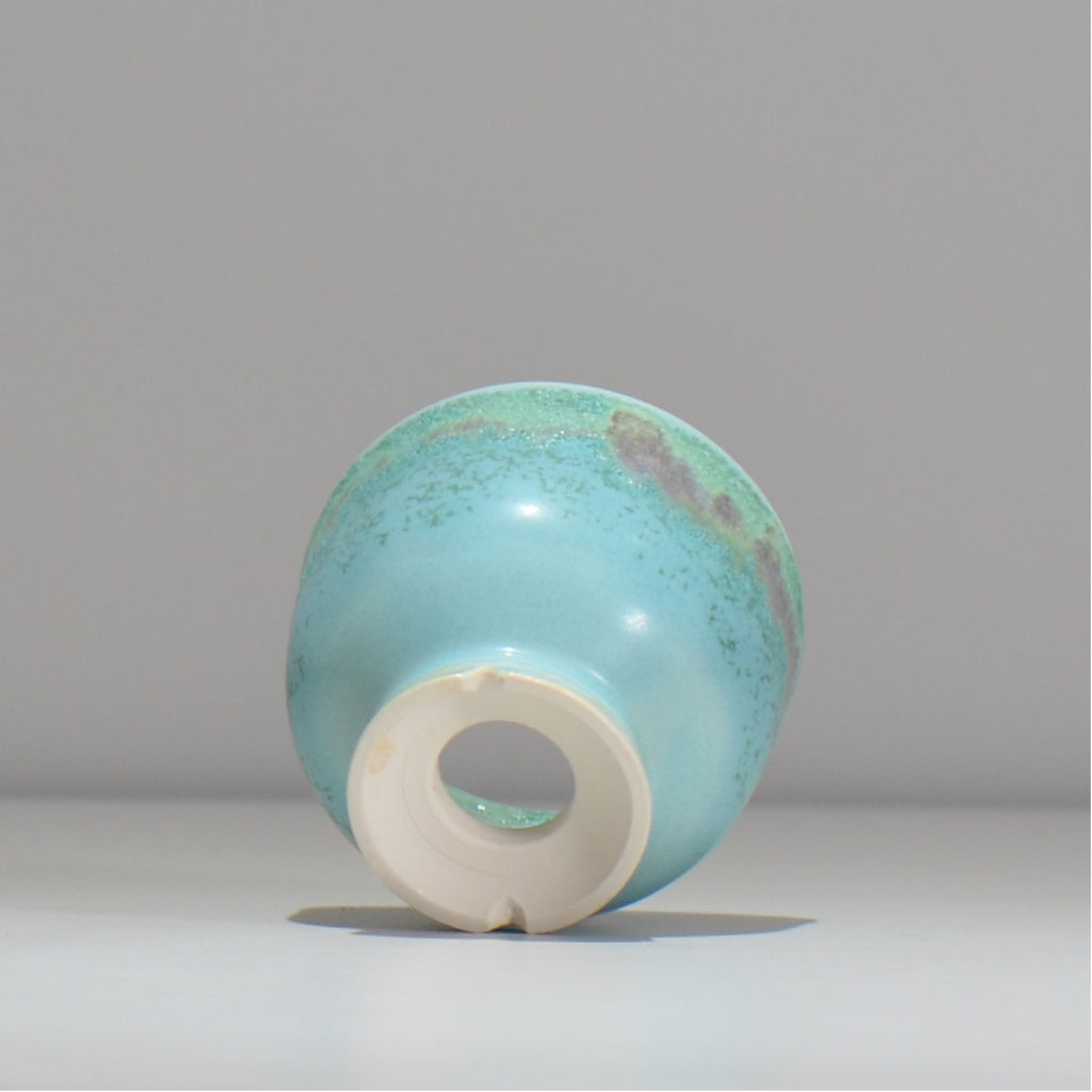 照鉢-terrace cotta- / AJISAI / tc4_aji01_xs / 約7.5cm × 植木鉢