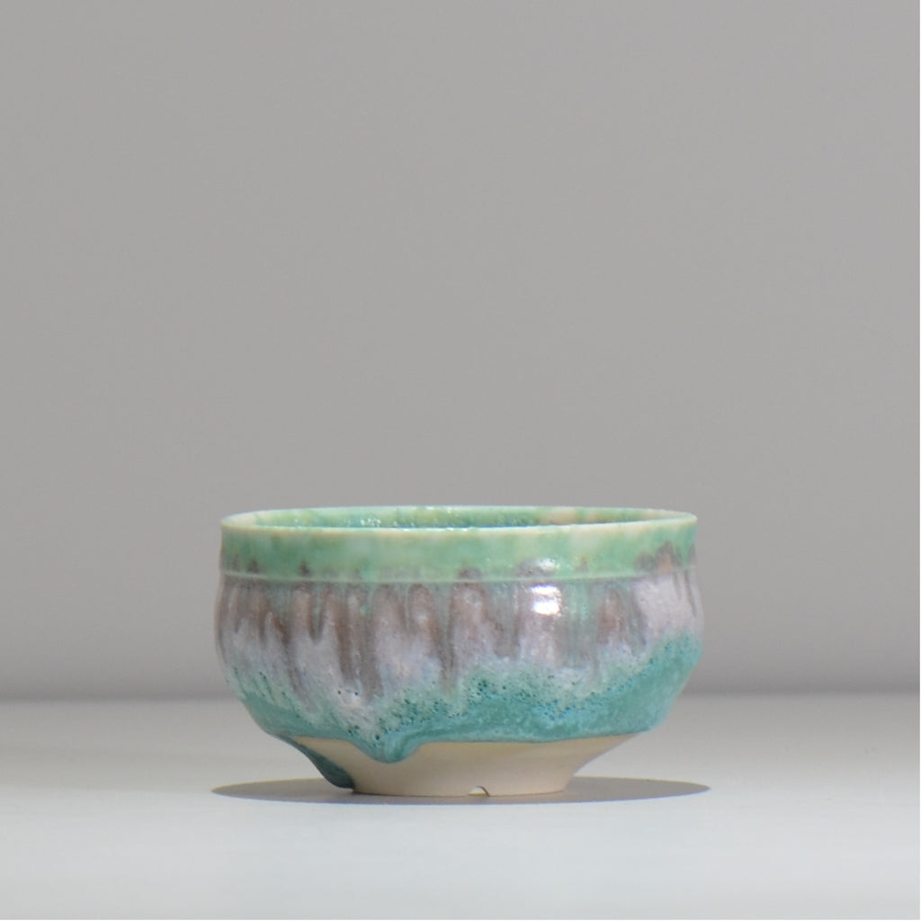 照鉢-terrace cotta- / AJISAI / tc4_aji03_s / 約9cm × 植木鉢