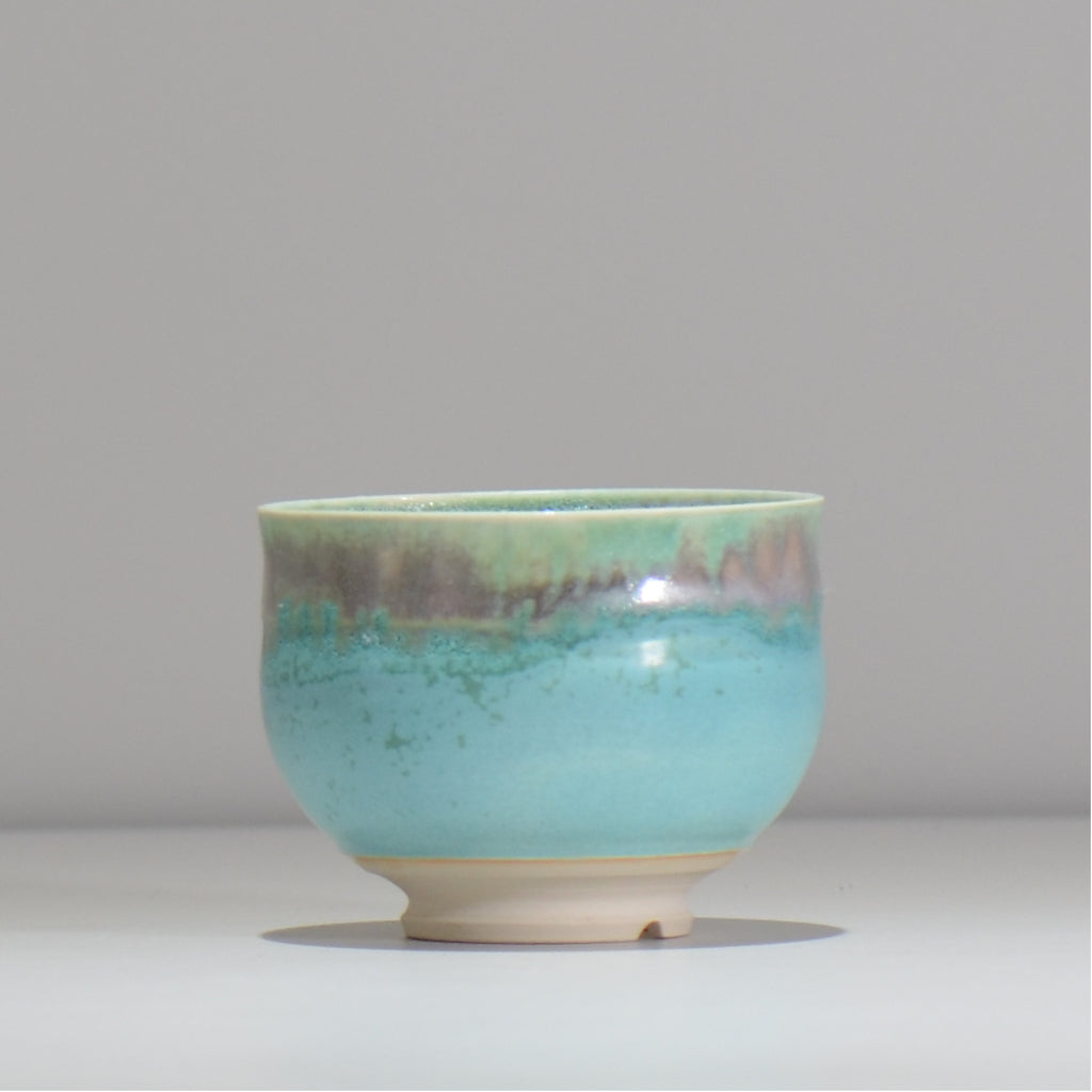 照鉢-terrace cotta- / AJISAI / tc4_aji04_s / 約9cm × 植木鉢