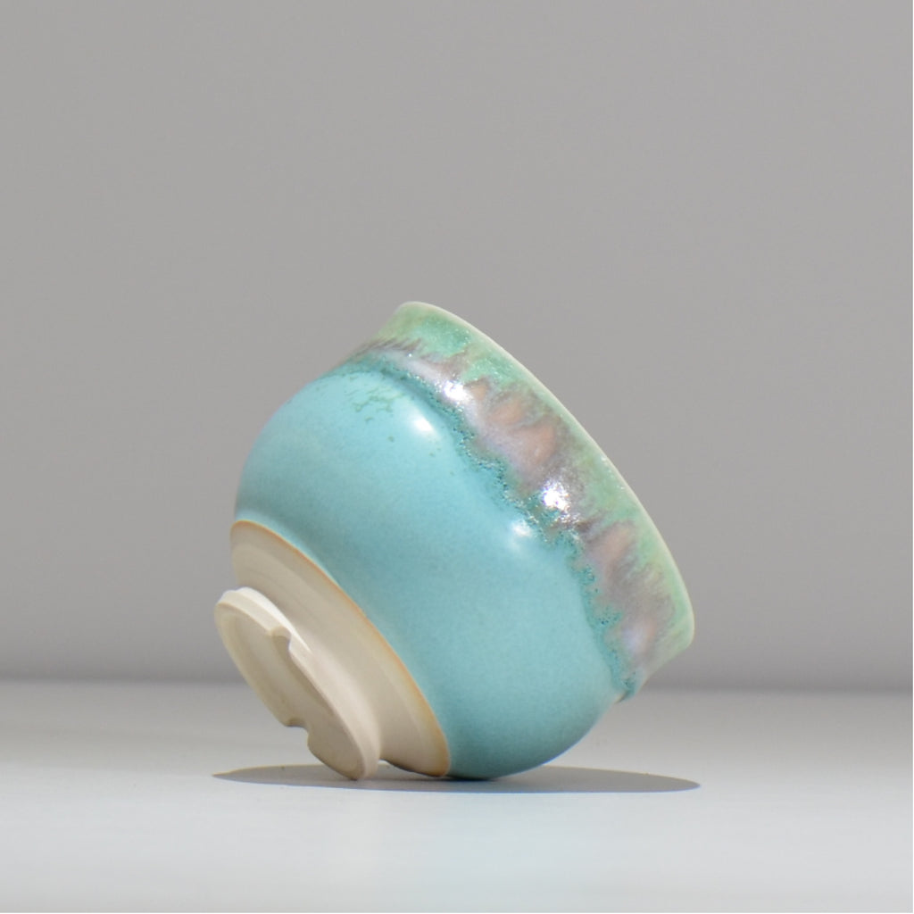 照鉢-terrace cotta- / AJISAI / tc4_aji04_s / 約9cm × 植木鉢