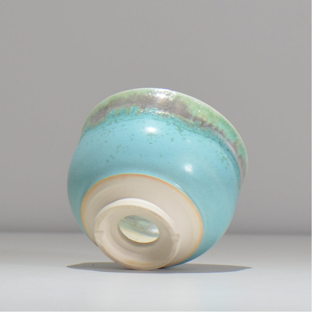 照鉢-terrace cotta- / AJISAI / tc4_aji04_s / 約9cm × 植木鉢