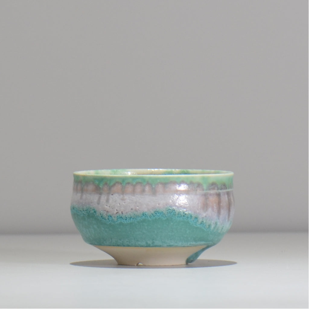 照鉢-terrace cotta- / AJISAI / tc4_aji03_s / 約9cm × 植木鉢