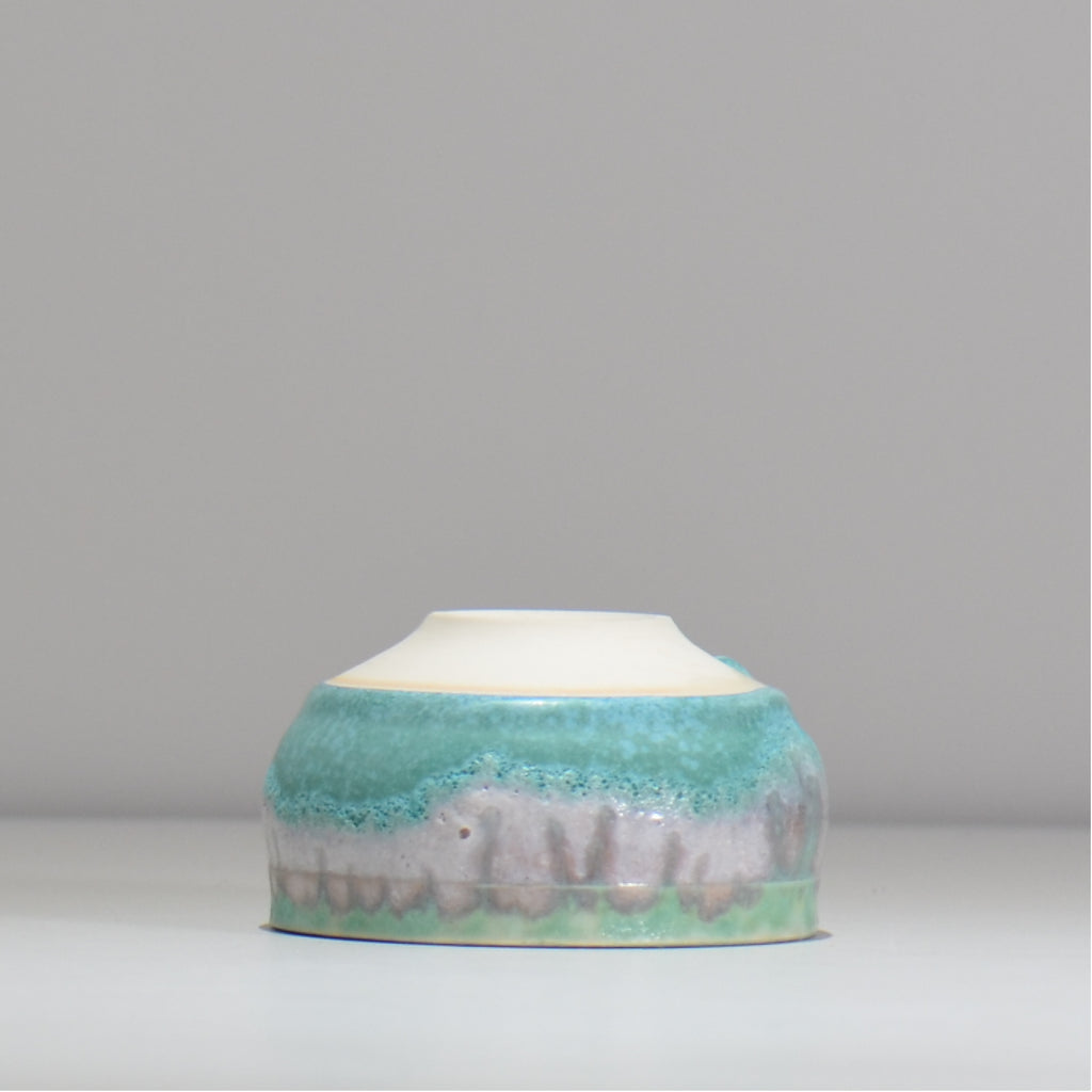 照鉢-terrace cotta- / AJISAI / tc4_aji03_s / 約9cm × 植木鉢