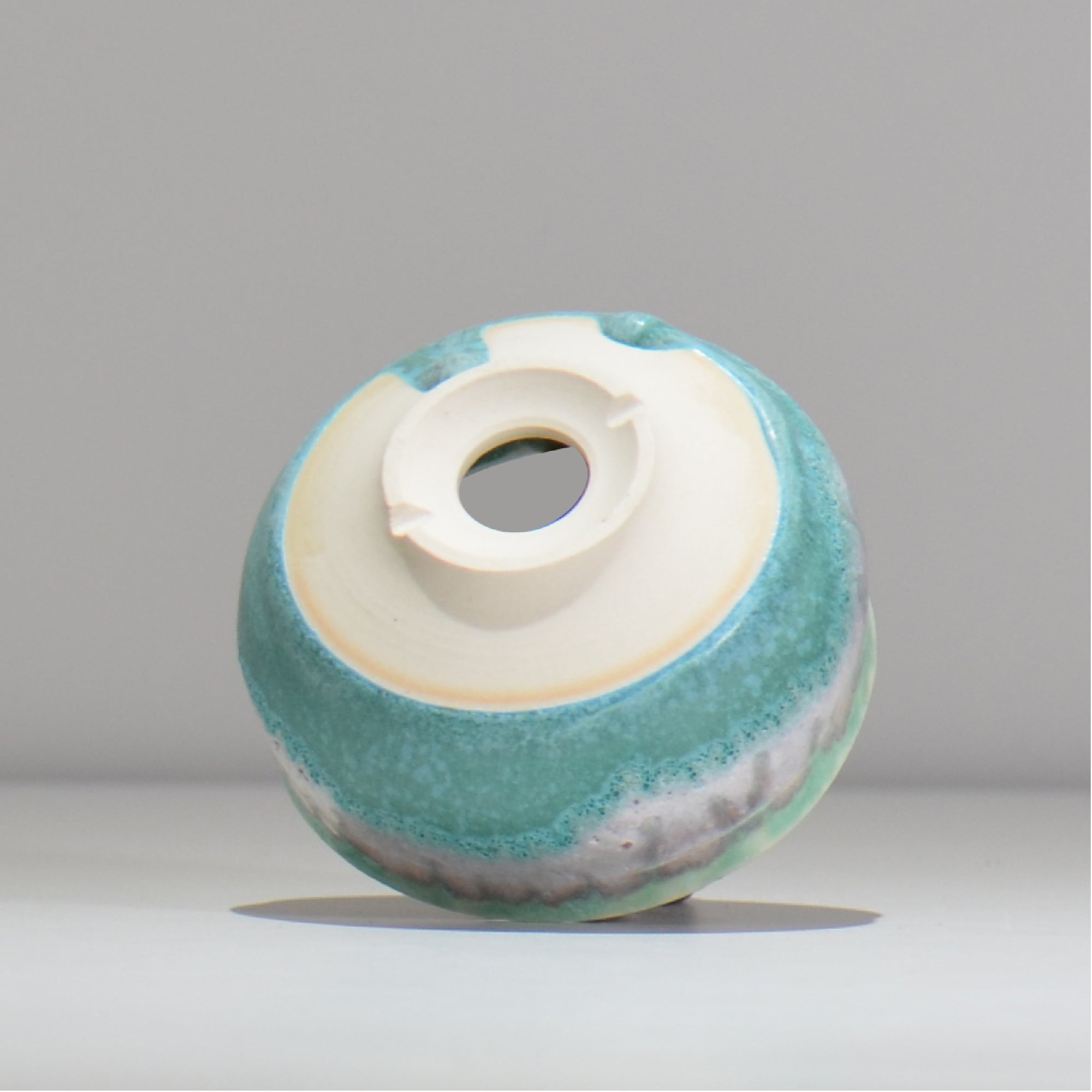 照鉢-terrace cotta- / AJISAI / tc4_aji03_s / 約9cm × 植木鉢