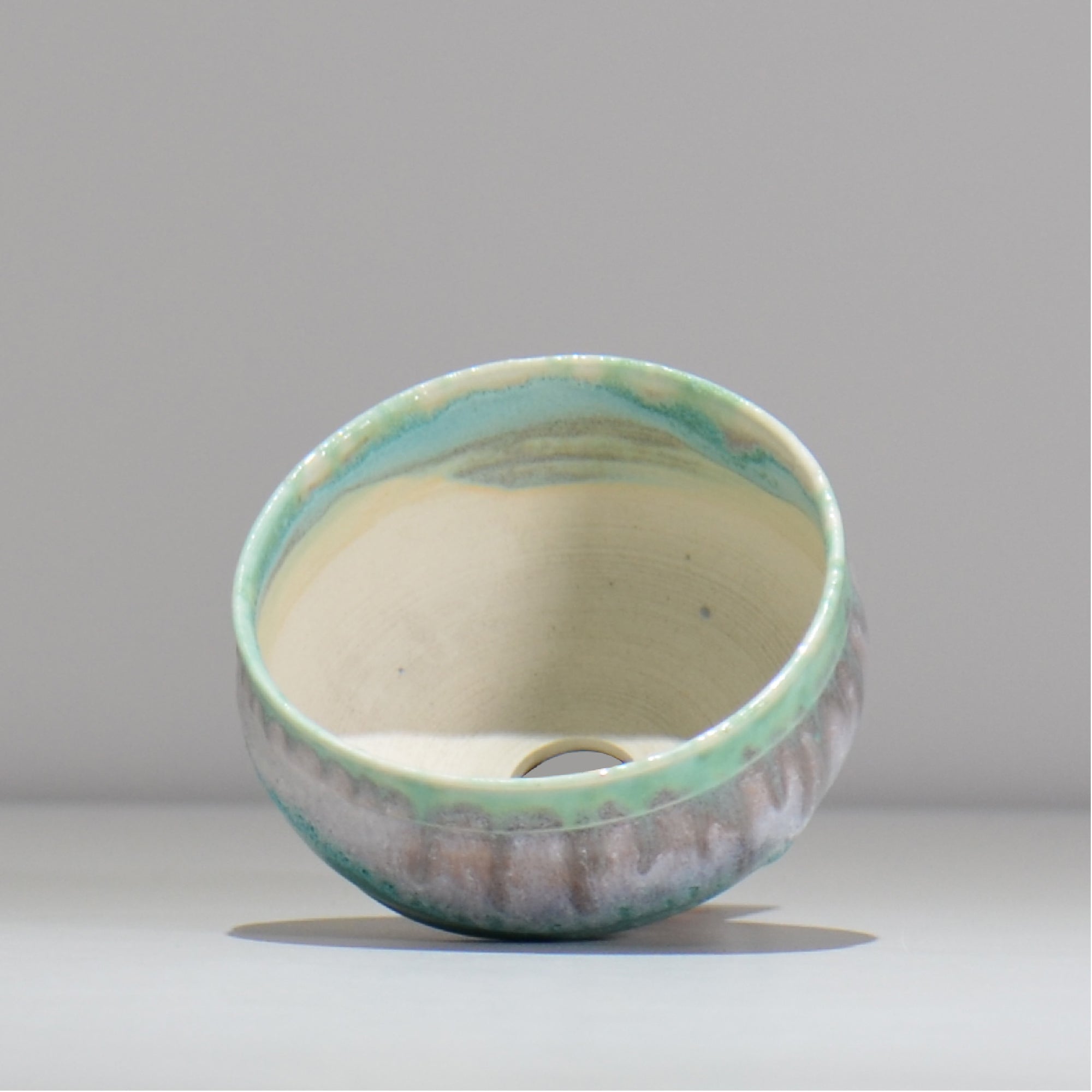 照鉢-terrace cotta- / AJISAI / tc4_aji03_s / 約9cm × 植木鉢