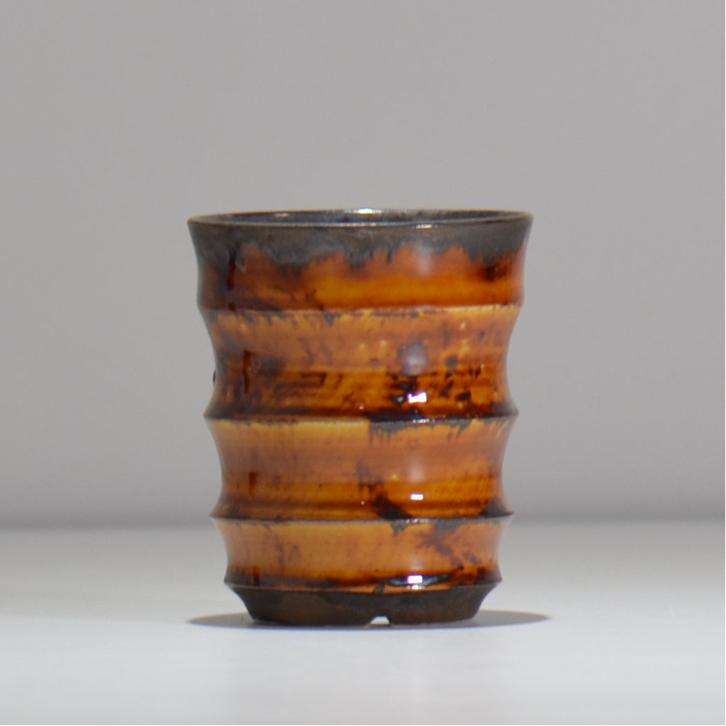 照鉢-terrace cotta- / kohaku no ne / tc4_ko02_xs / 約7.5cm × 植木鉢