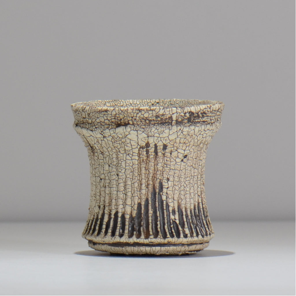 照鉢-terrace cotta- / waste land / tc4_wl02_s / 約9cm × 植木鉢