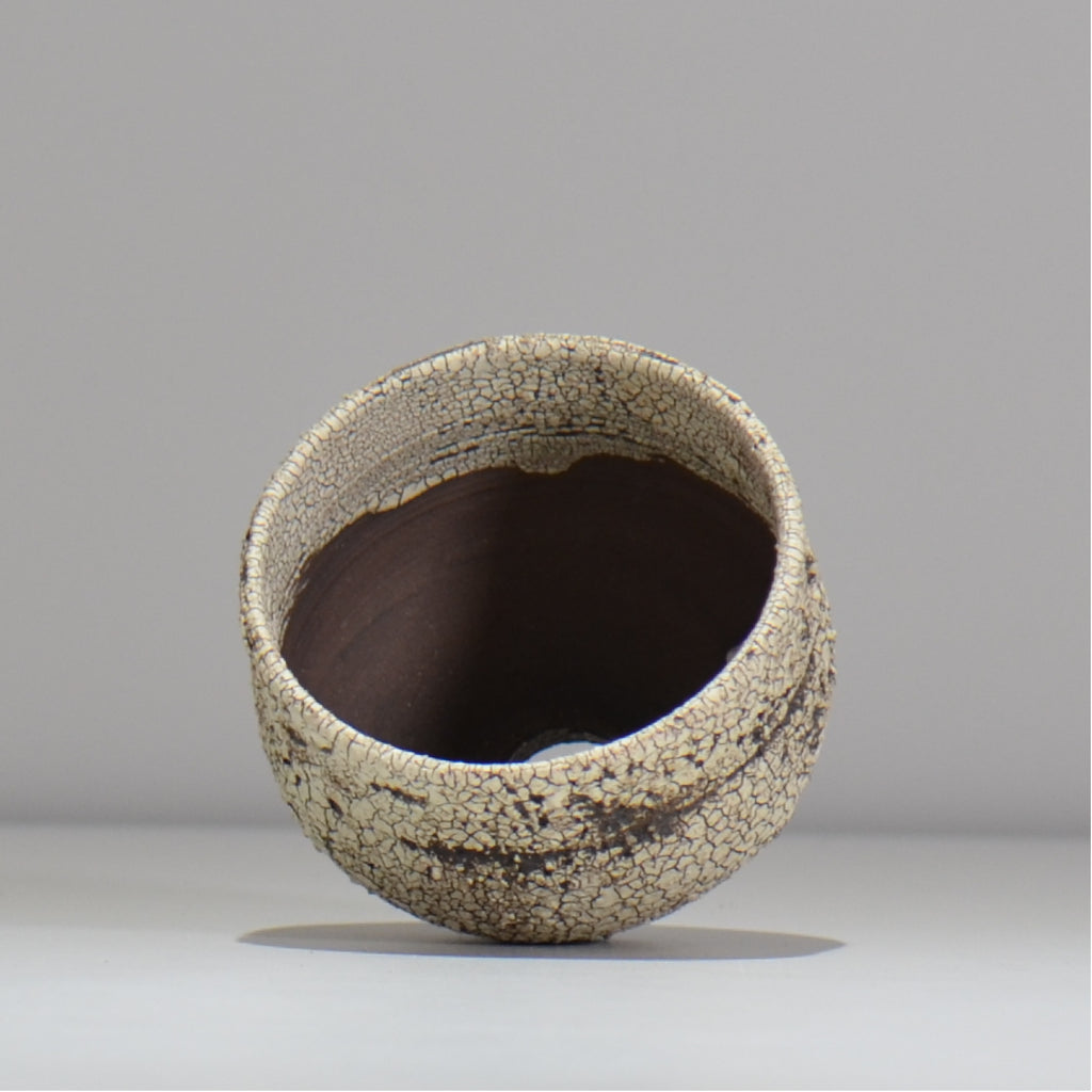 照鉢-terrace cotta- / waste land / tc4_wl04_xs / 約8.5cm × 植木鉢