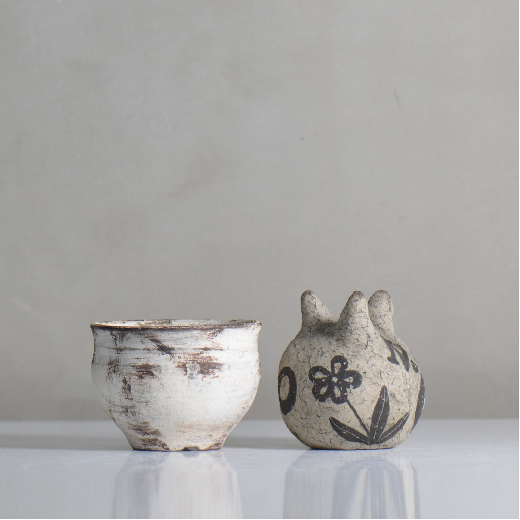 照鉢-terrace cotta- / ALIBON / tc6_al01_s / 約9cm / 植木鉢