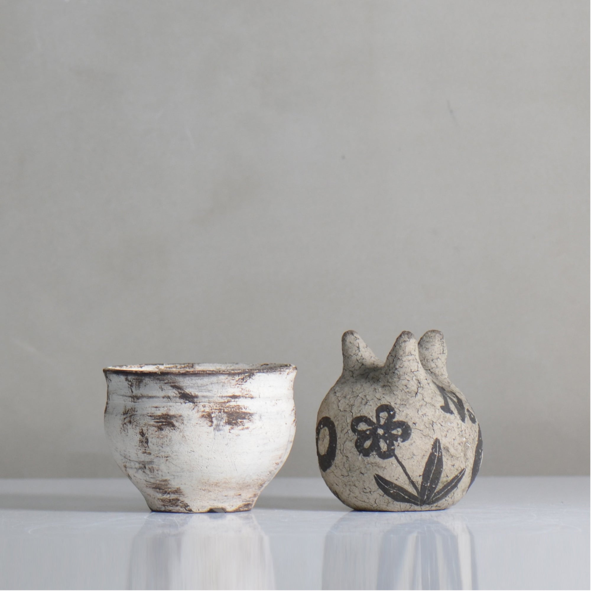照鉢-terrace cotta- / ALIBON / tc6_al01_s / 約9cm / 植木鉢