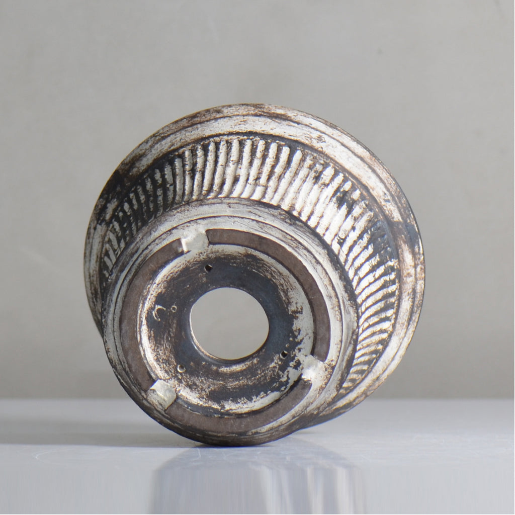 照鉢-terrace cotta- / ALIBON しのぎ / tc6_al05_m / 約14.5cm / 植木鉢