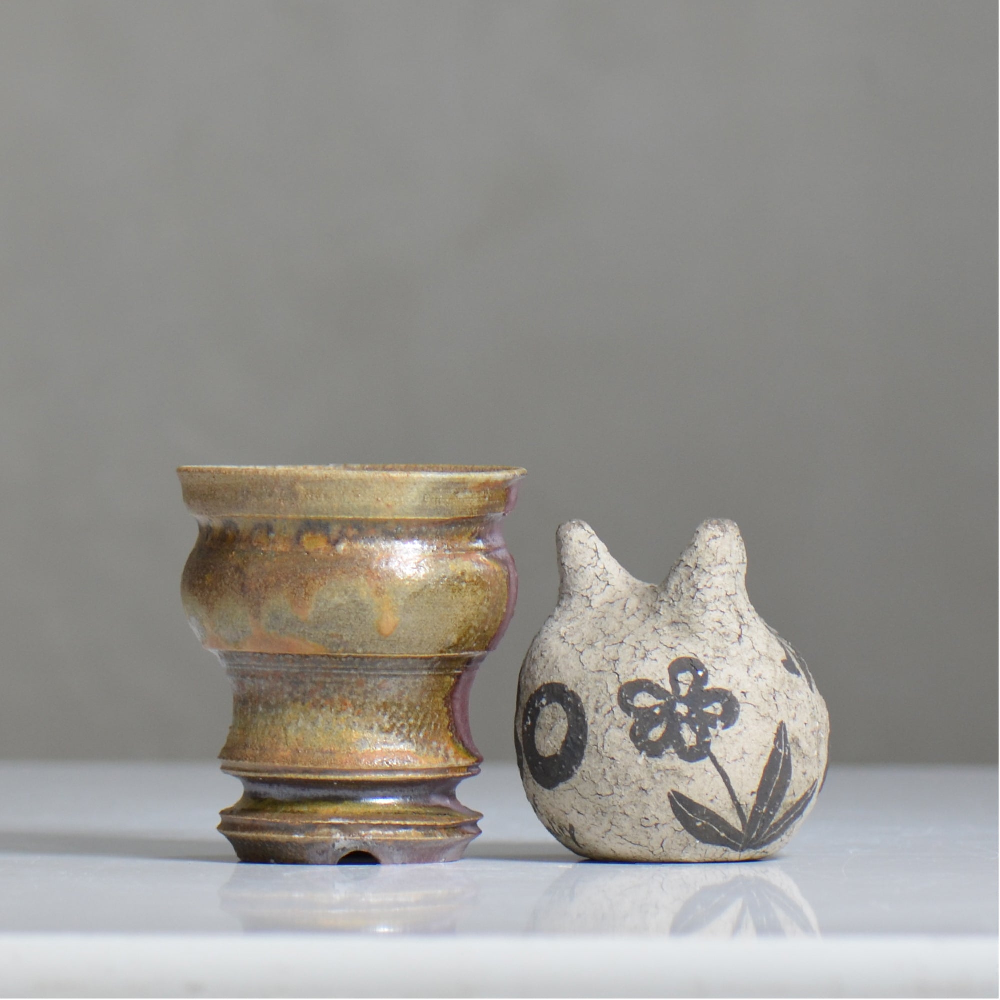 照鉢-terrace cotta- / PROJECT.A / tc6_pa02_xs / 約8.3cm / 植木鉢