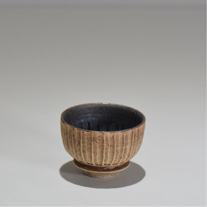 陶房Kibi / 錆墨ぐい呑み / tk_02