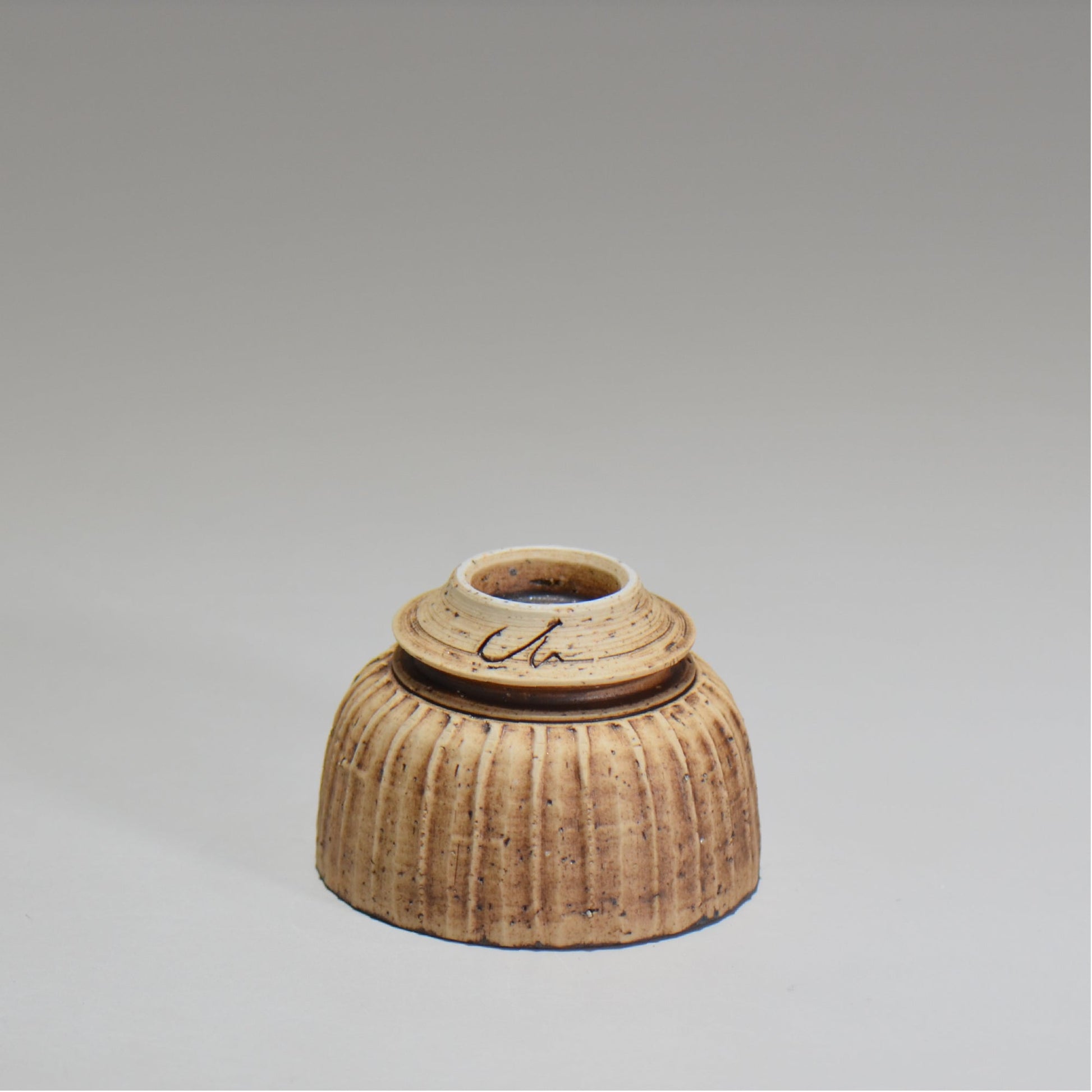 陶房Kibi / 錆墨ぐい呑み / tk_02