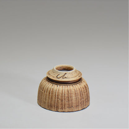 陶房Kibi / 錆墨ぐい呑み / tk_02