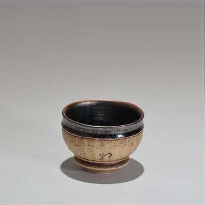 陶房Kibi / 錆墨ぐい呑み / tk_03