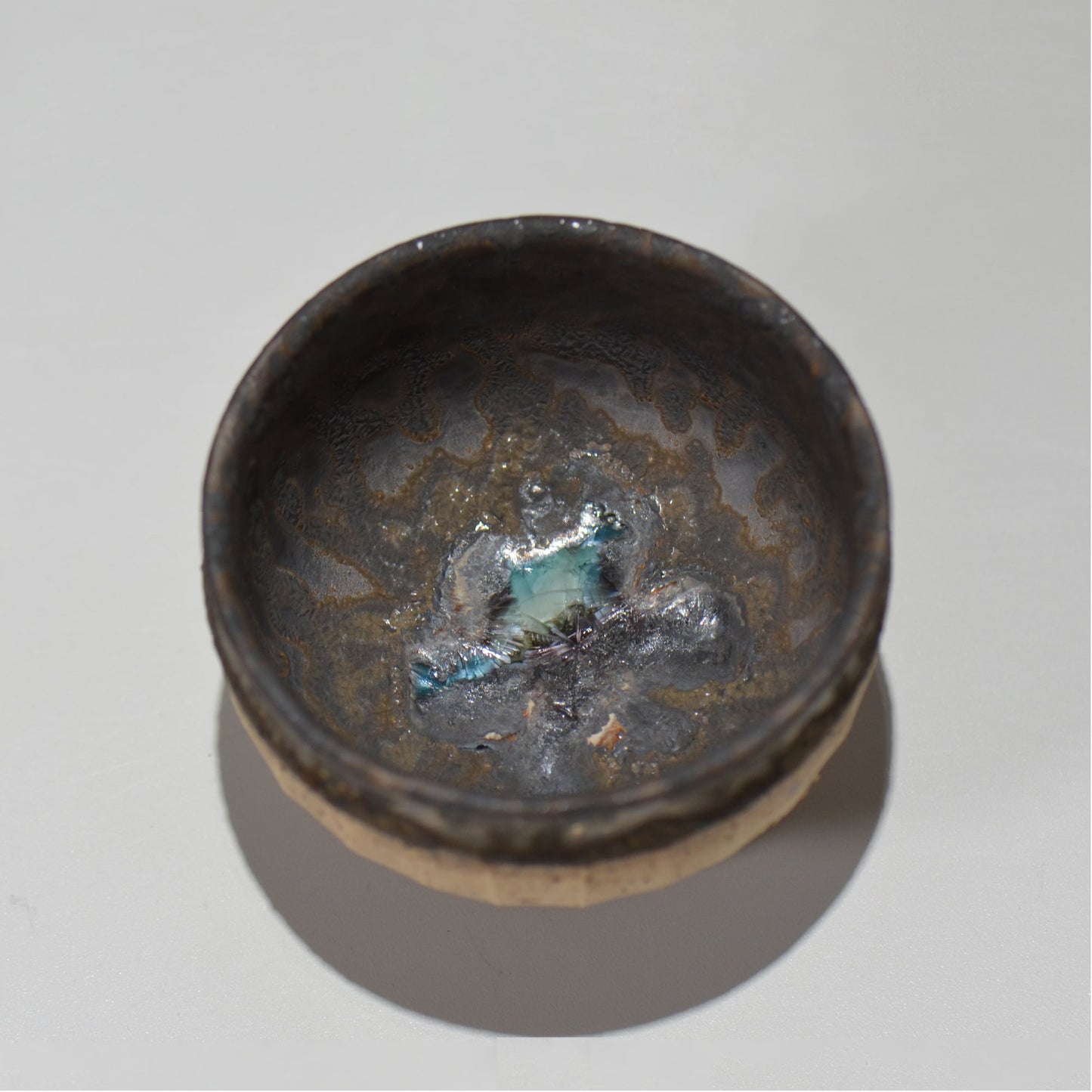 陶房Kibi / 錆墨ぐい呑み / tk_04
