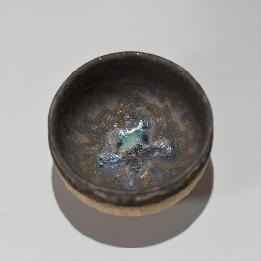 陶房Kibi / 錆墨ぐい呑み / tk_04