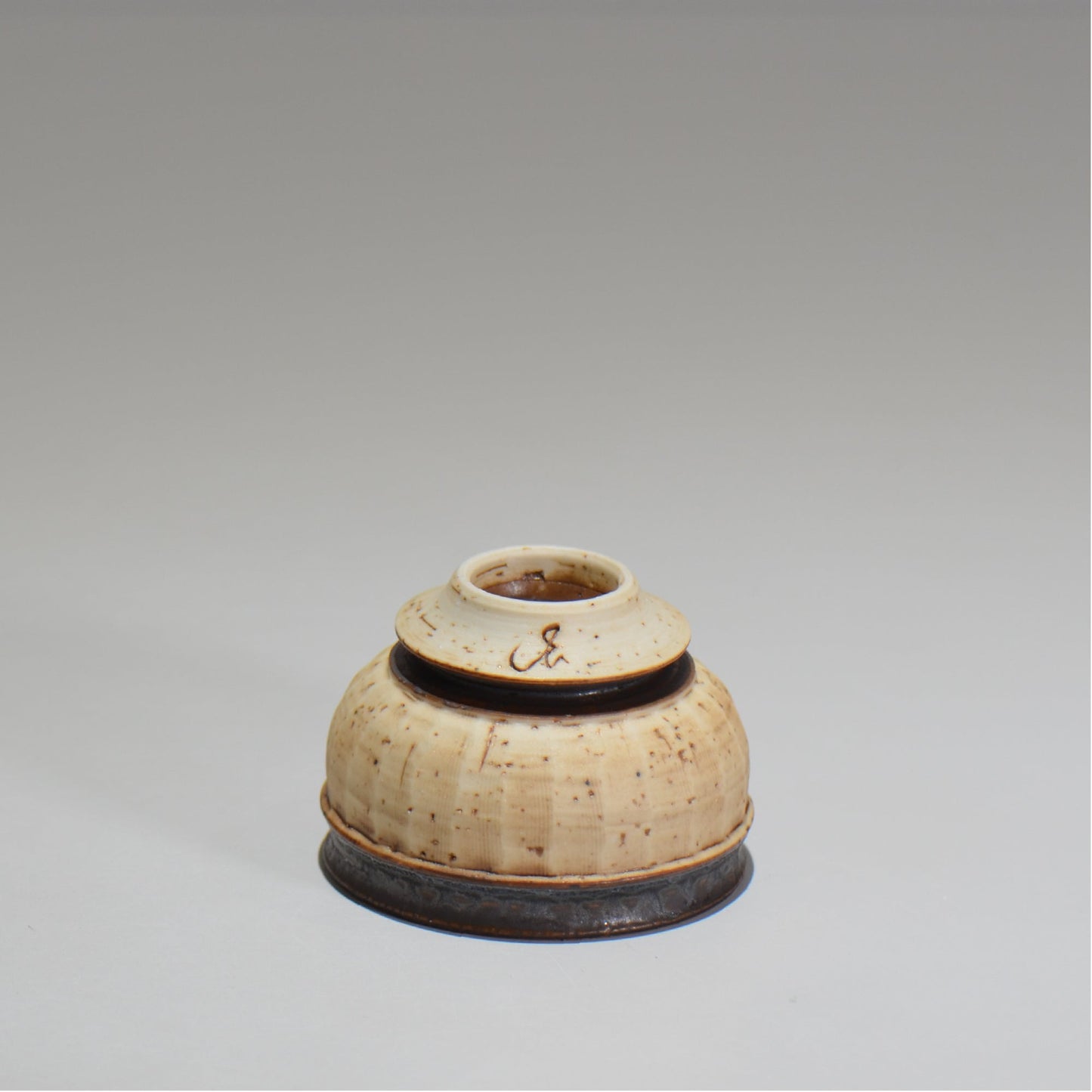 陶房Kibi / 錆墨ぐい呑み / tk_05