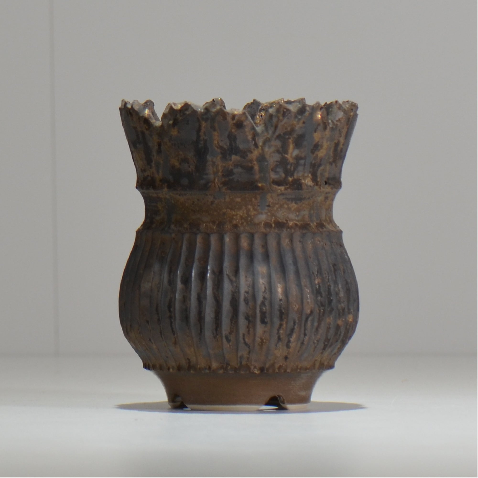 陶房Kibi / CROWN VARZ / tk1_cr01_s / 約 φ9cm / 植木鉢