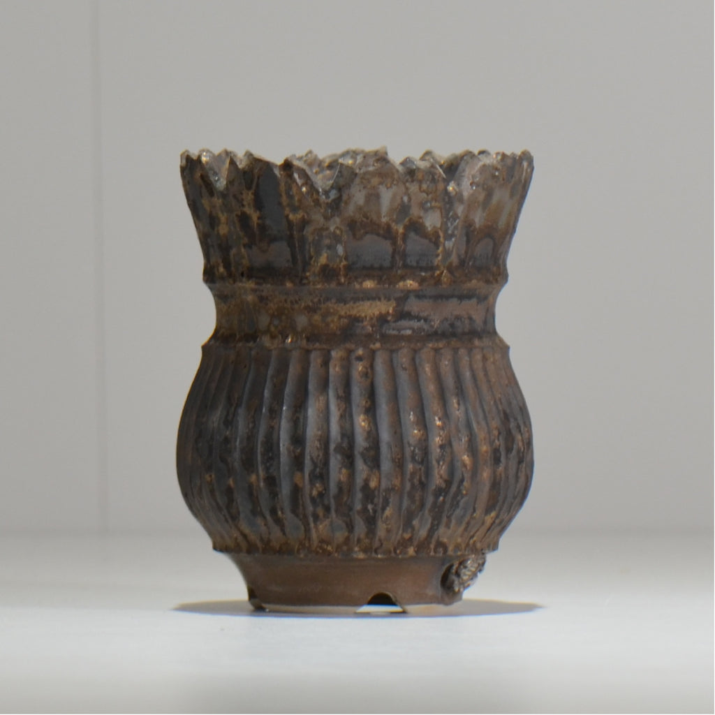 陶房Kibi / CROWN VARZ / tk1_cr01_s / 約 φ9cm / 植木鉢