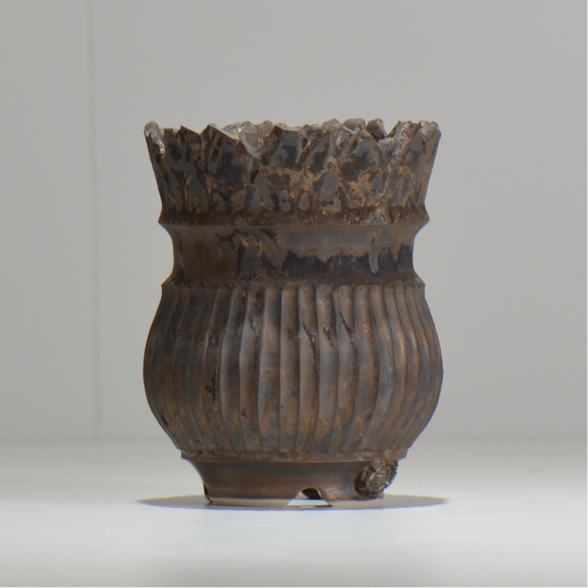 陶房Kibi / CROWN VARZ/ tk1_cr02_s / 約 φ9cm / 植木鉢