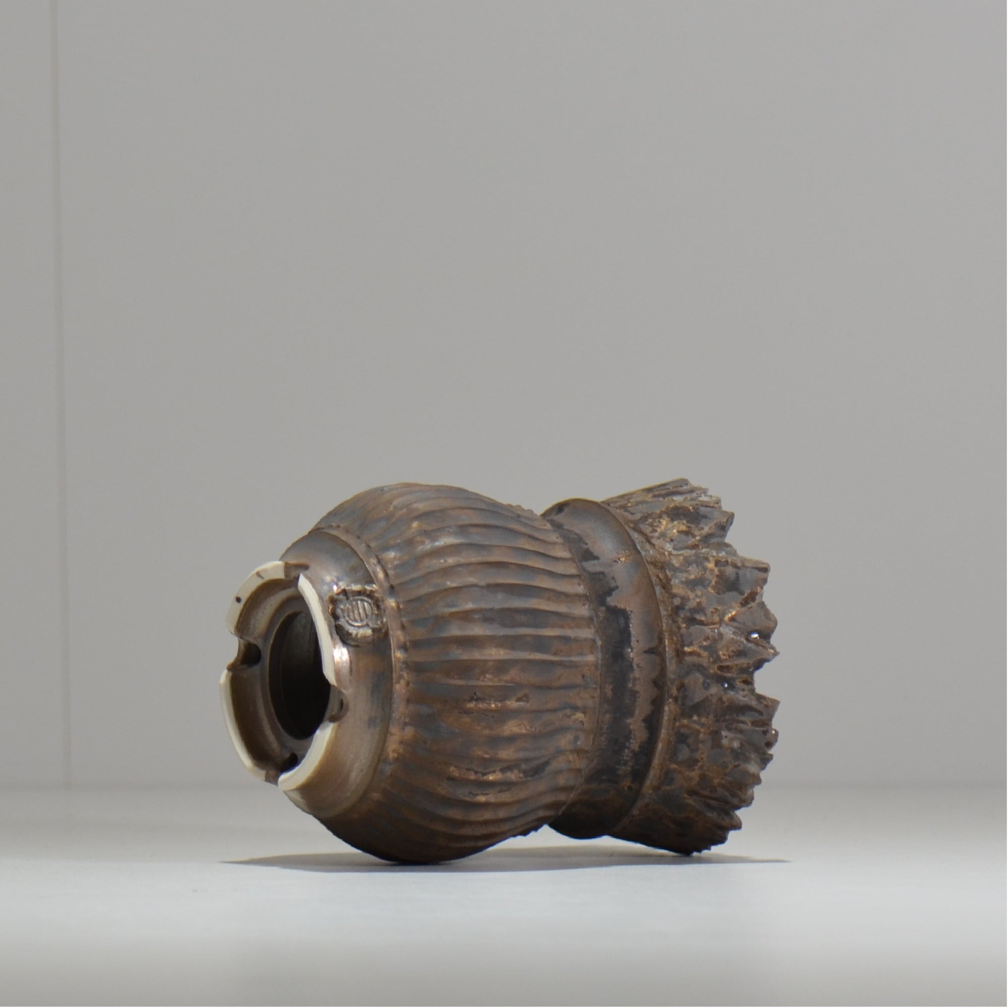 陶房Kibi / CROWN VARZ/ tk1_cr02_s / 約 φ9cm / 植木鉢