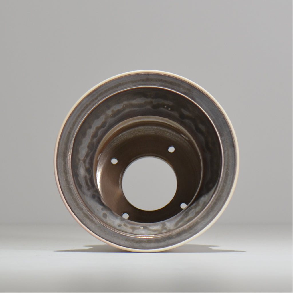 陶房Kibi / roulette / tk1_ro01_m / 約 φ14.7cm / 植木鉢