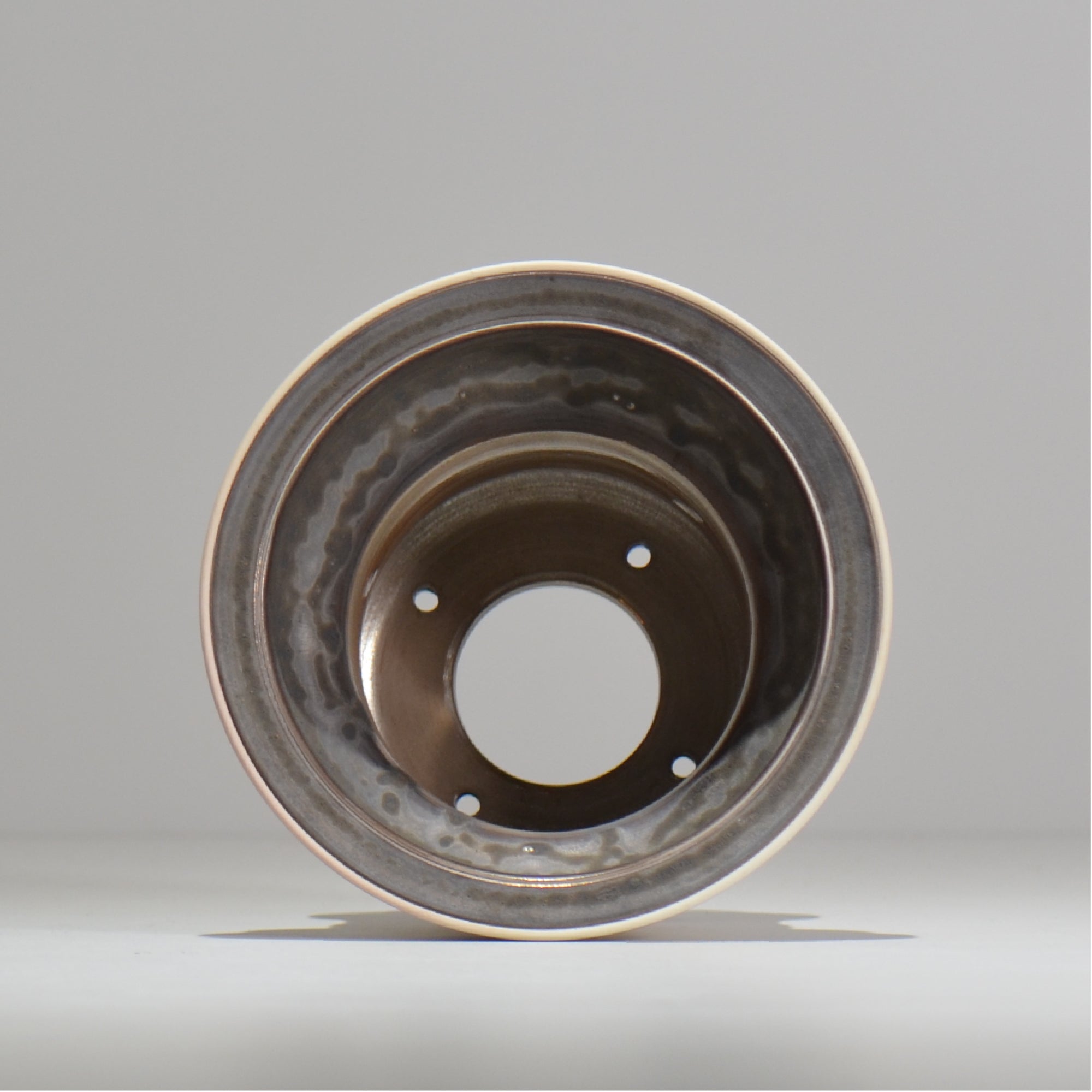 陶房Kibi / roulette / tk1_ro01_m / 約 φ14.7cm / 植木鉢