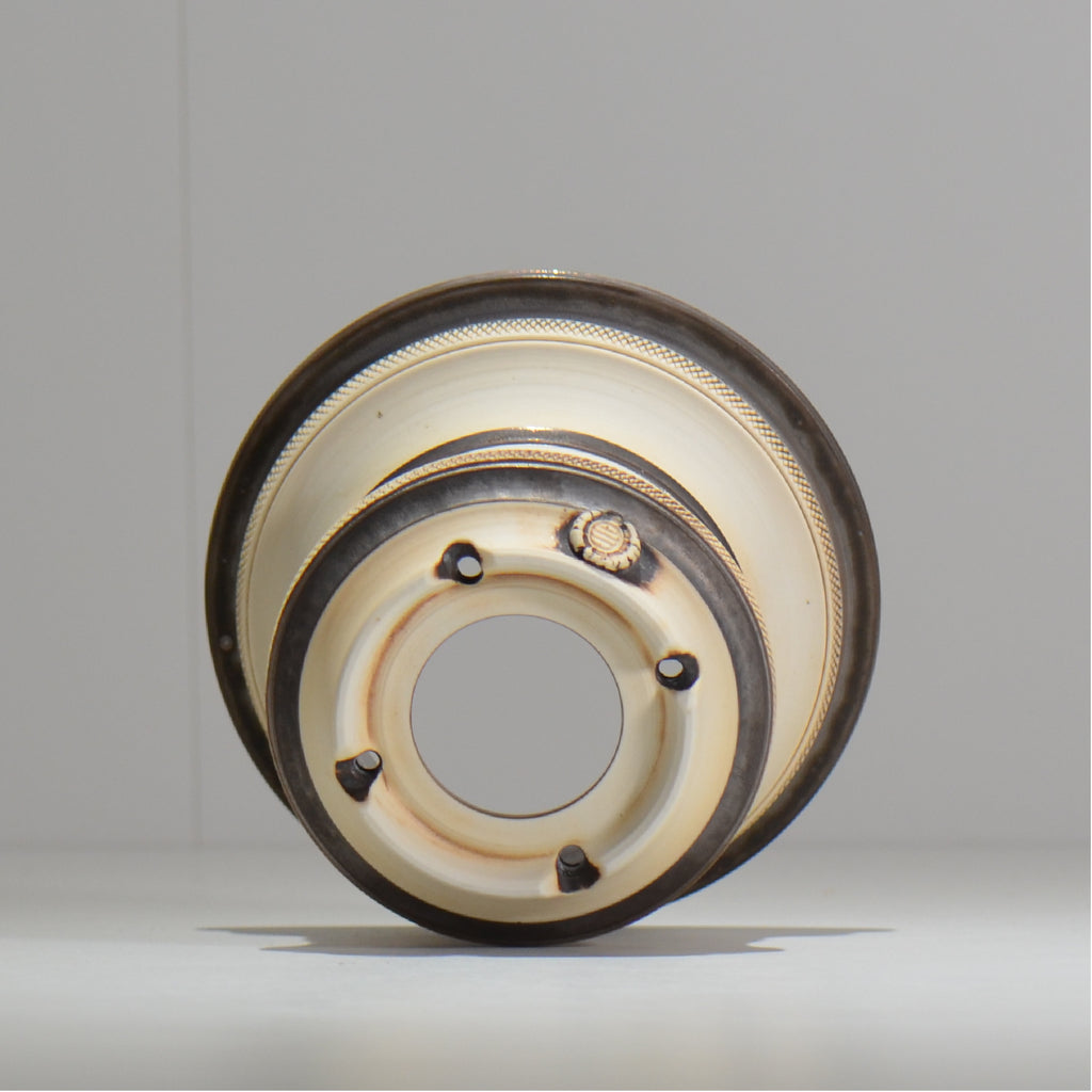 陶房Kibi / roulette / tk1_ro01_m / 約 φ14.7cm / 植木鉢