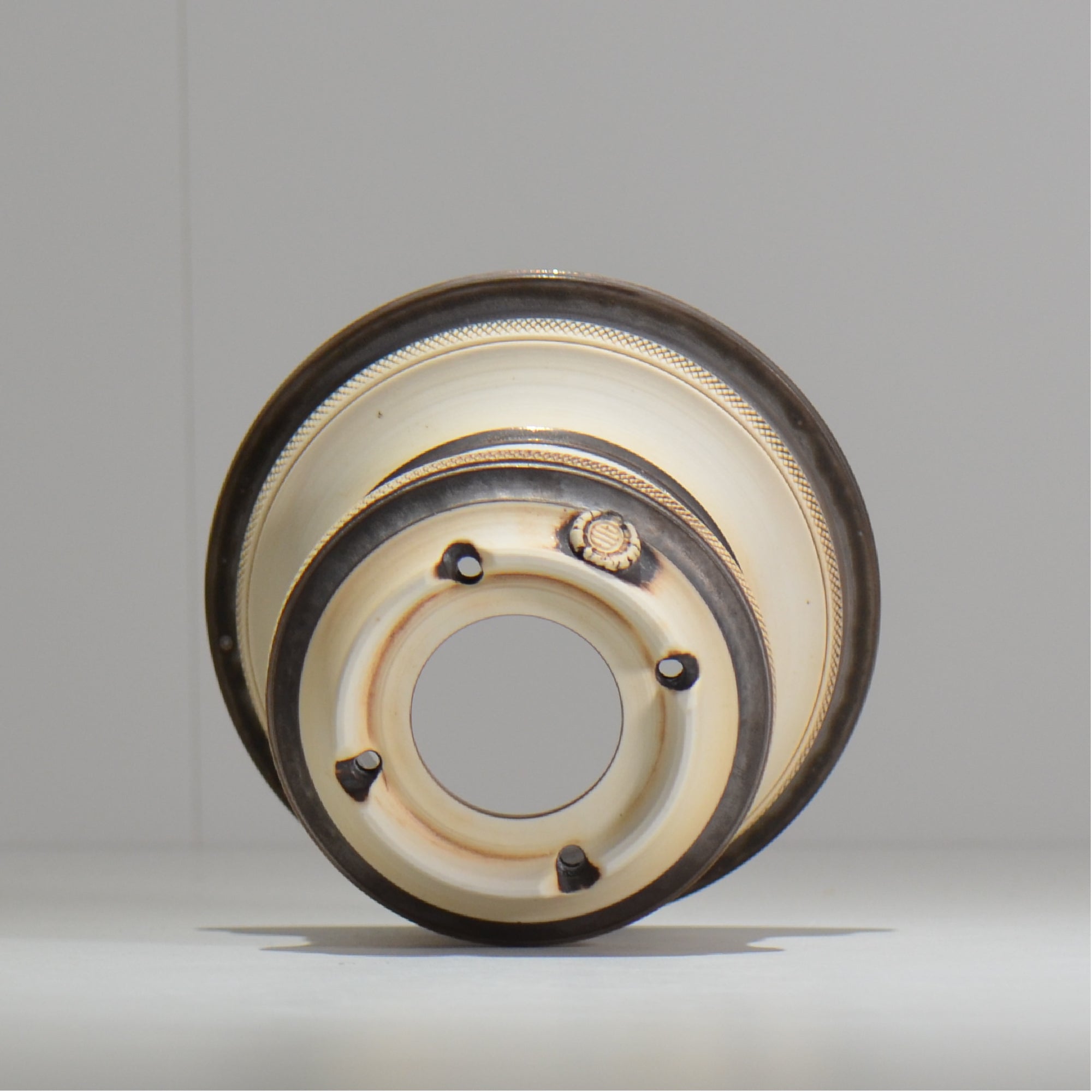 陶房Kibi / roulette / tk1_ro01_m / 約 φ14.7cm / 植木鉢