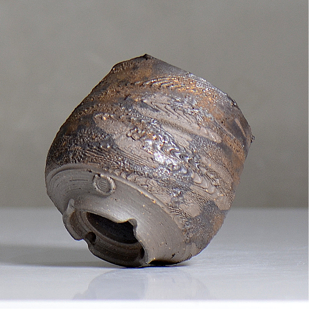 陶房KIBI  / 金泥  /  tk2_kd02_s / 約 φ9cm / 植木鉢