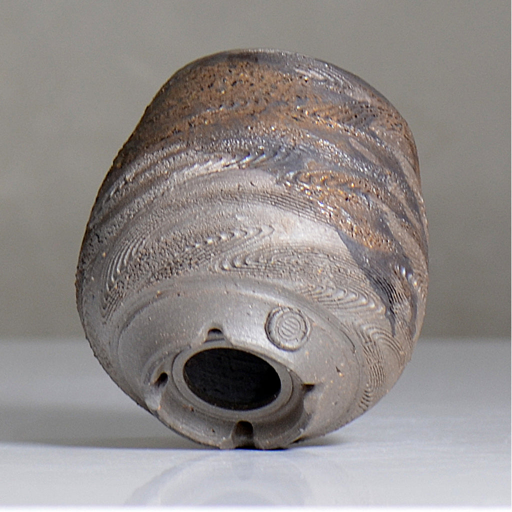 陶房KIBI  / 金泥  /  tk2_kd03_xs / 約 φ8.5cm / 植木鉢