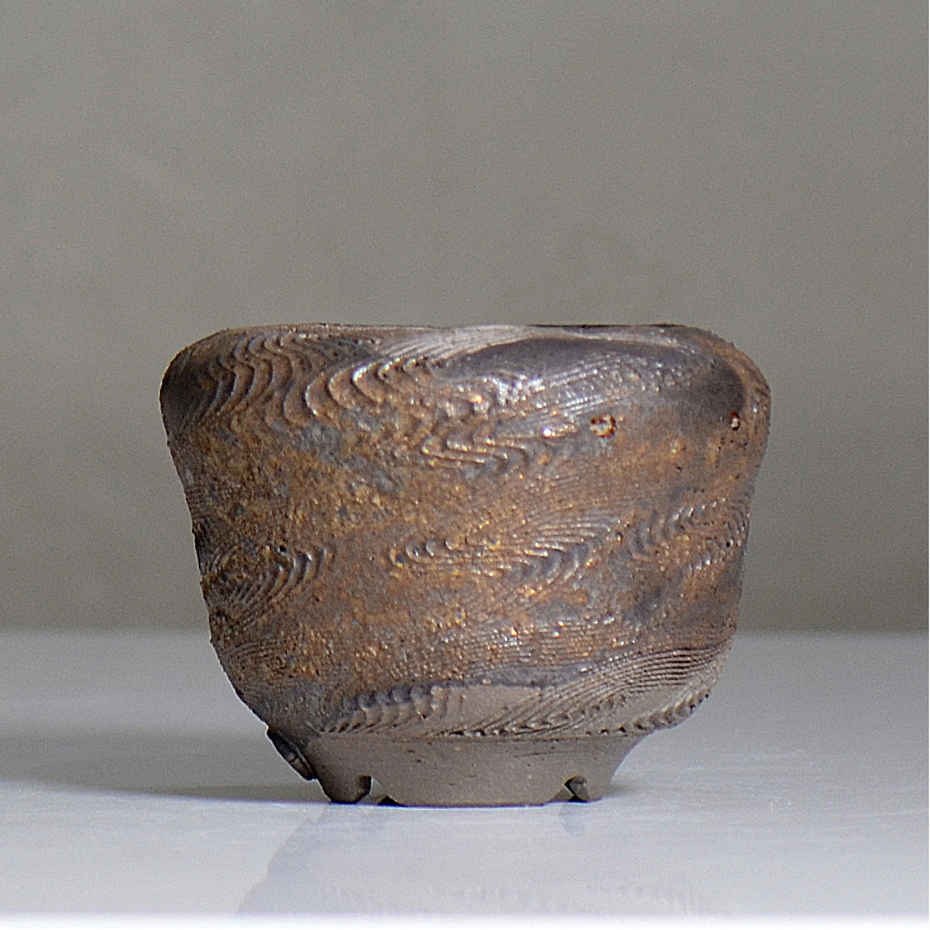 陶房KIBI  / 金泥  /  tk2_kd04_s / 約 φ11.5cm / 植木鉢