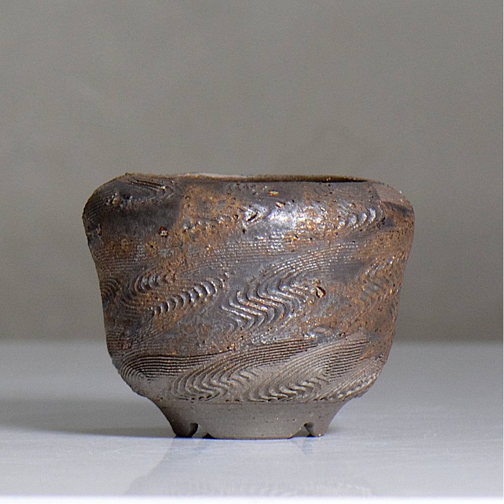 陶房KIBI  / 金泥  /  tk2_kd04_s / 約 φ11.5cm / 植木鉢