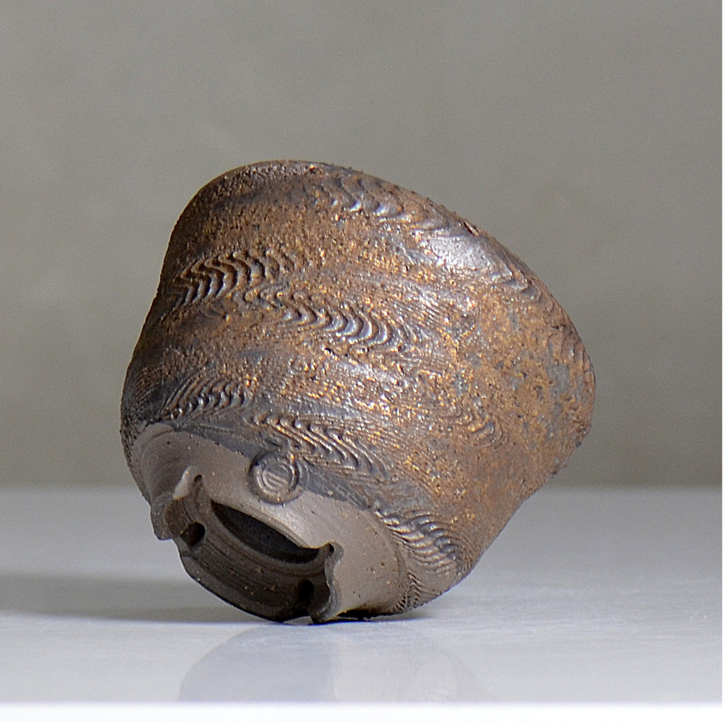 陶房KIBI  / 金泥  /  tk2_kd04_s / 約 φ11.5cm / 植木鉢