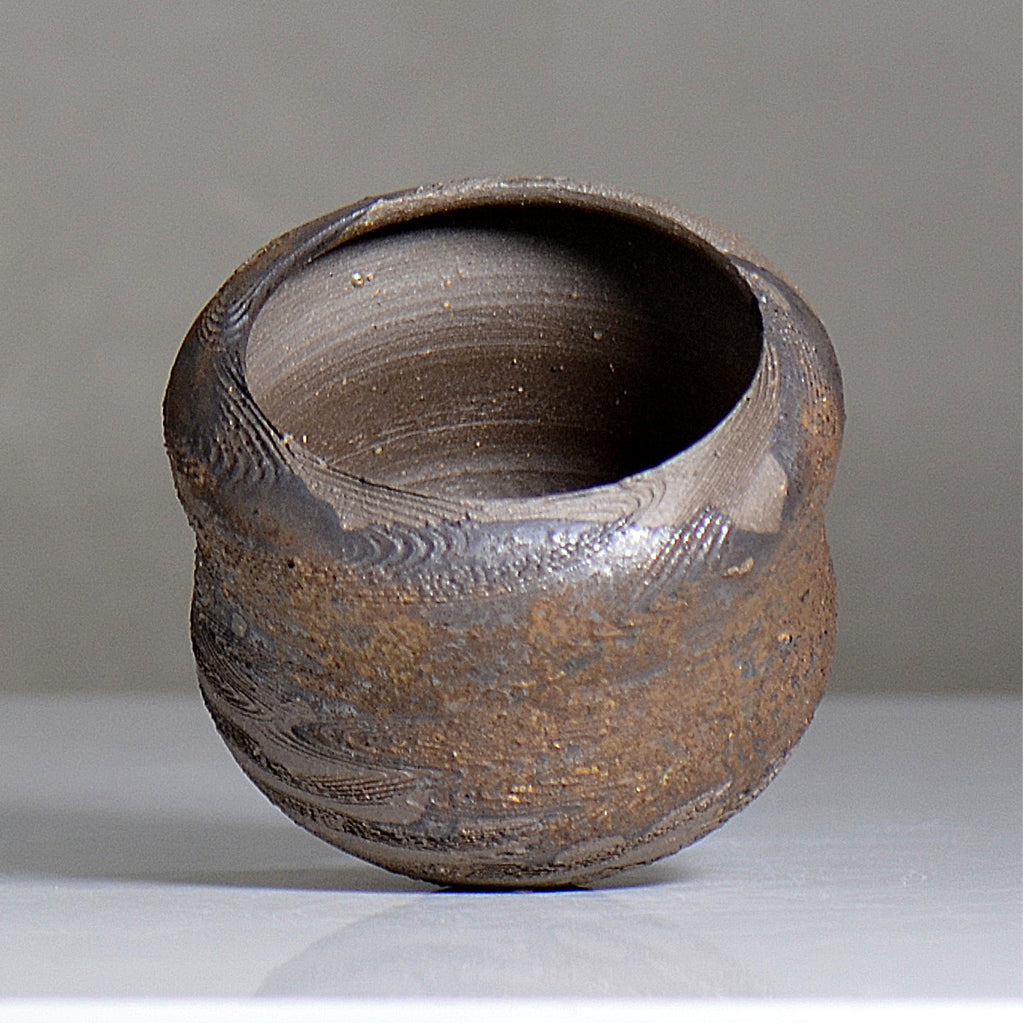 陶房KIBI  / 金泥  /  tk2_kd05_s / 約 φ11.7cm / 植木鉢