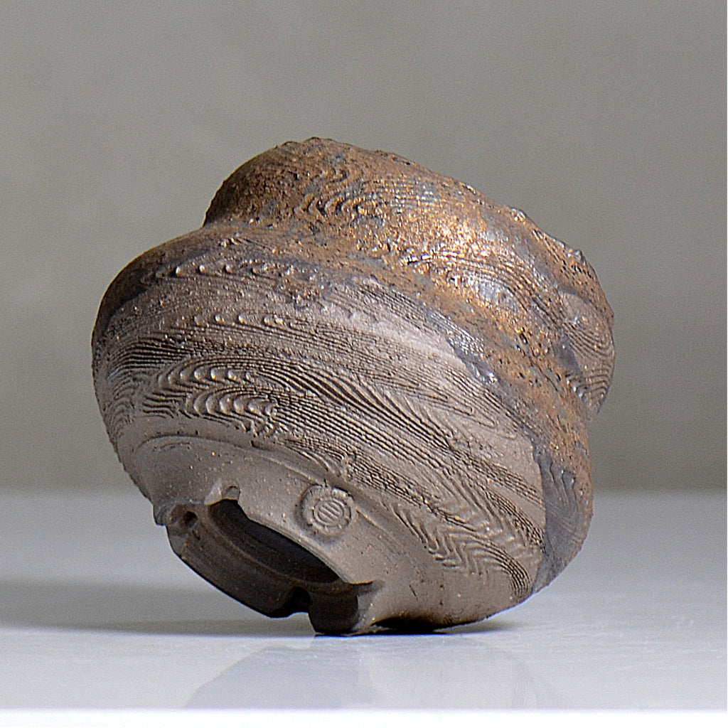 陶房KIBI  / 金泥  /  tk2_kd06_s / 約 φ9.3cm / 植木鉢