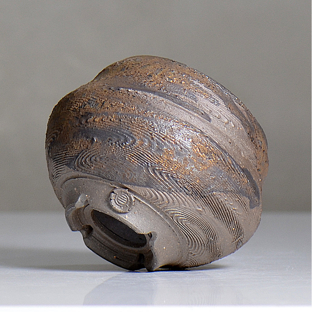 陶房KIBI  / 金泥  /  tk2_kd07_s / 約 φ9.7cm / 植木鉢
