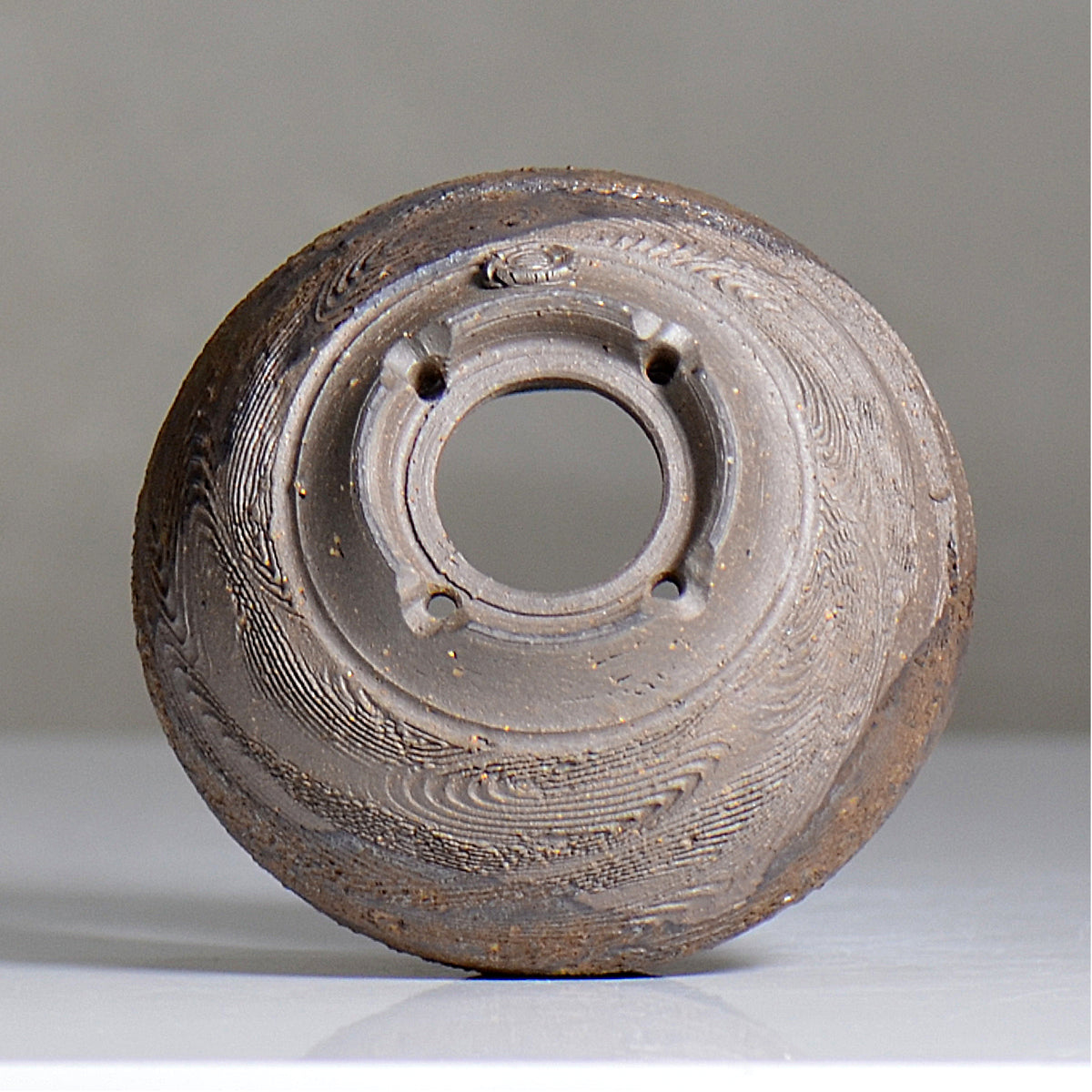 陶房KIBI  / 金泥  /  tk2_kd07_s / 約 φ9.7cm / 植木鉢