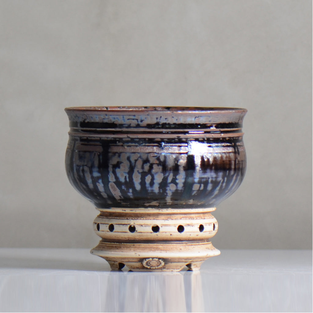 陶房Kibi / ライツ / M / tk2_li02_s /約 φ12cm / 植木鉢
