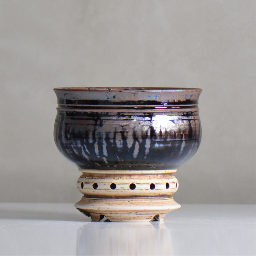 陶房Kibi / ライツ / M / tk2_li02_s /約 φ12cm / 植木鉢