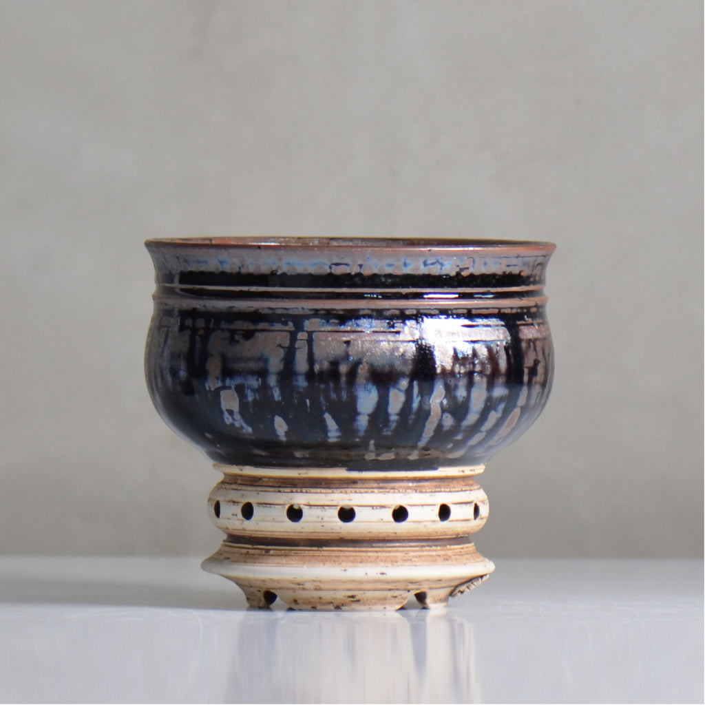 陶房Kibi / ライツ / M / tk2_li02_s /約 φ12cm / 植木鉢