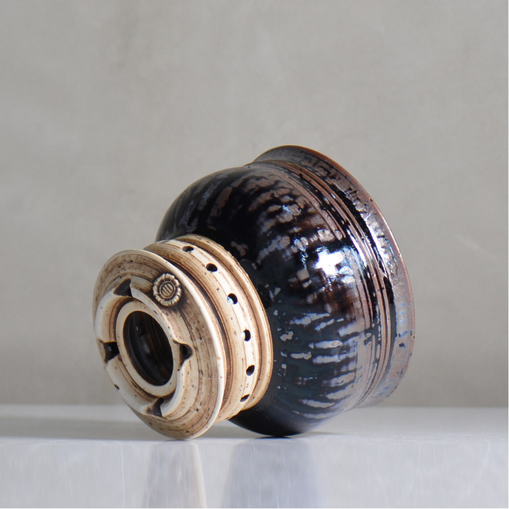 陶房Kibi / ライツ / M / tk2_li02_s /約 φ12cm / 植木鉢
