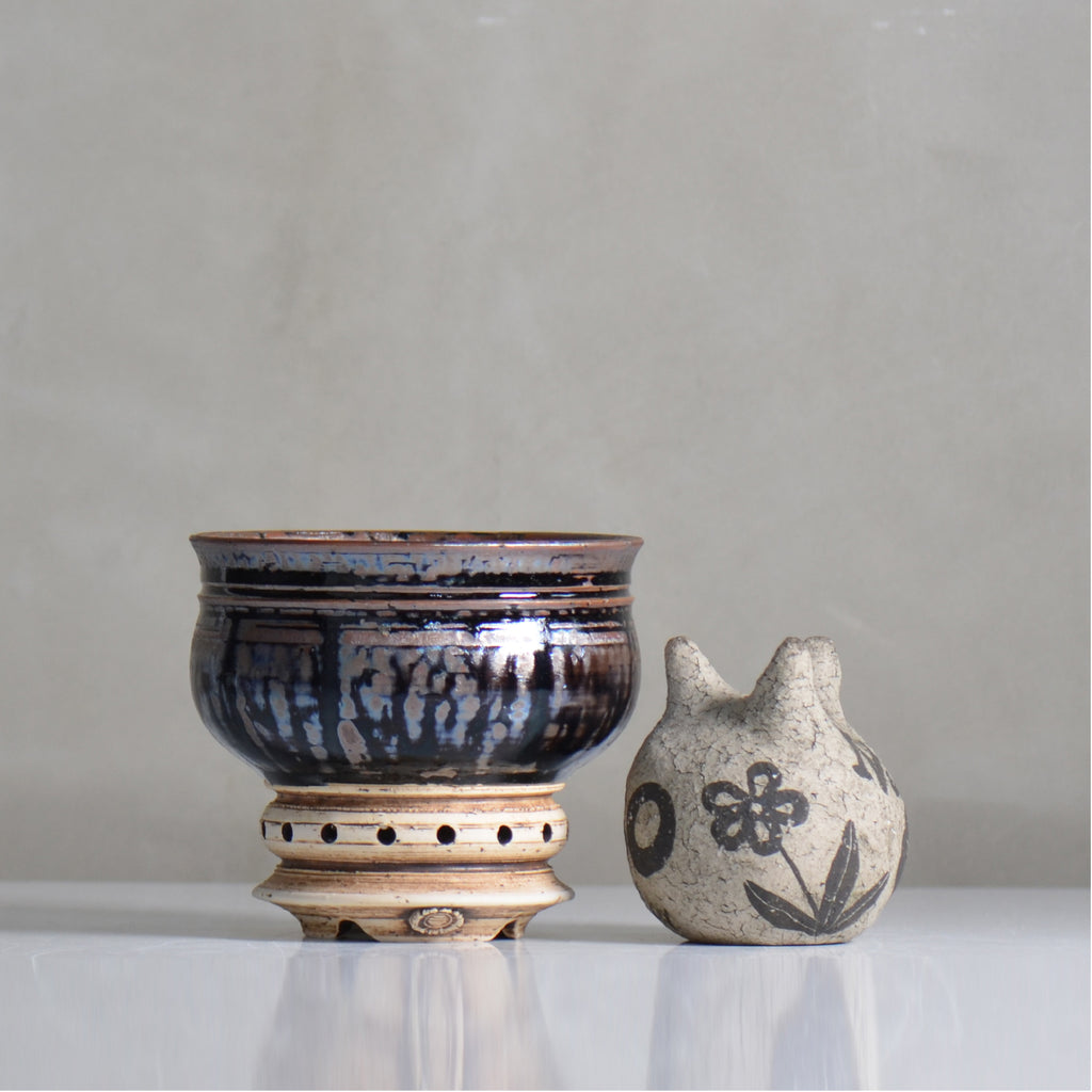 陶房Kibi / ライツ / M / tk2_li02_s /約 φ12cm / 植木鉢