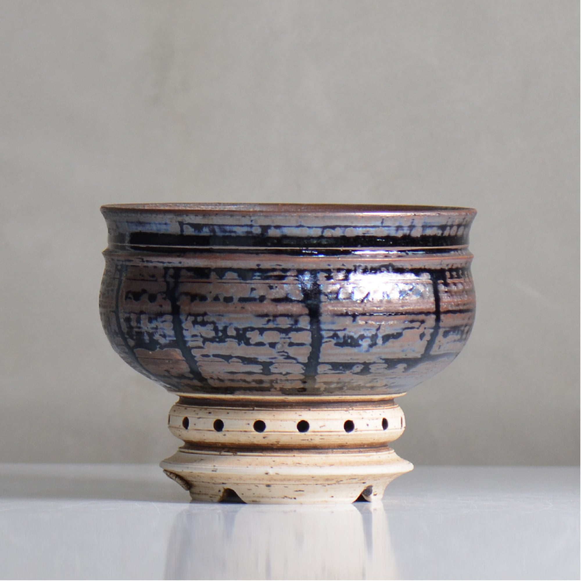 陶房Kibi / ライツ / L / tk2_li03_l / 約 φ15.5cm / 植木鉢